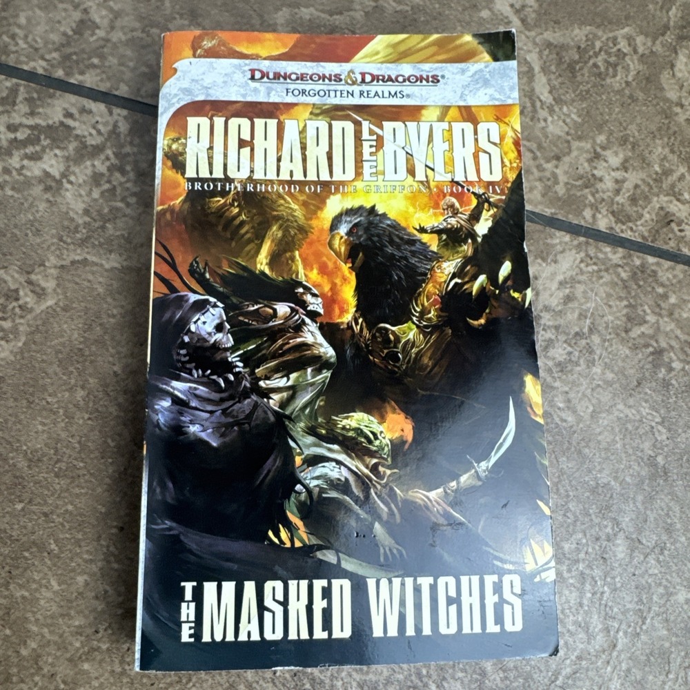 Masked Witches : Brotherhood of the Griffon, Book IV by Richard Lee Byers (2012,